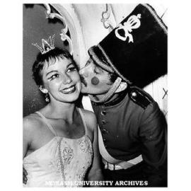 Scene from 'Little Tin Soldier'. Katy Brinson and Chris Bradke