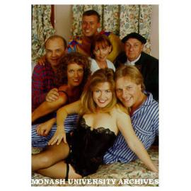 Cast members of 'A Bed Full of Foreigners'