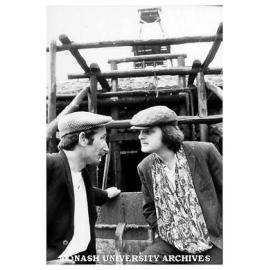 Scene from 'The Daughter-In-Law'. James Wright (left) as Luther Gascoigne and Gary Gray as Joe Gascoigne