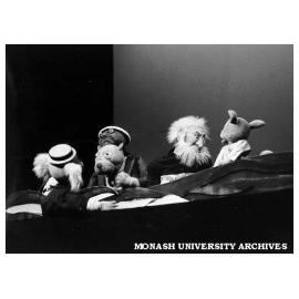 Scene from 'The Magic Pudding' by the Marionette Theatre of Australia