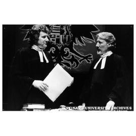 John Wood and Frank Gallacher in 'Measure for Measure'