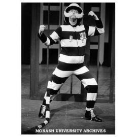 Scene from 'The Meg and Mog Show' with Bob Hook as the Bengal Tiger