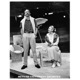 Scene from 'Nice Girls'. Ernie Gray as David and Melita Jurisic as Lizzy