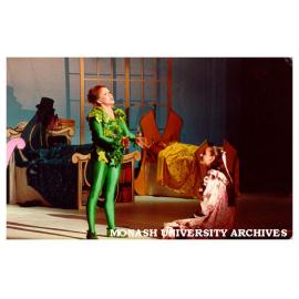 Scene from 'Peter Pan' with Geraldine Morrow as Peter