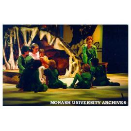 Scene from 'Peter Pan' with Geraldine Morrow as Peter