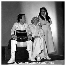 Scene from 'Under Milk Wood', from left: James Wright, Julia Blake, Kerry Robinson