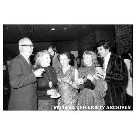 Guests at the opening night of 'Puckoon"