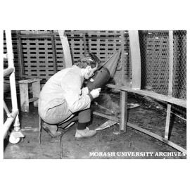 Construction of Monash Observatory dome at Monash workshop