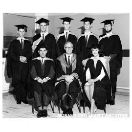 Graduating students (Bachelor of Science) April 1964