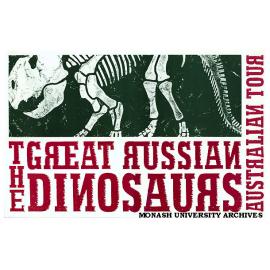 Poster for 'The Great Russian Dinosaurs - Australian Tour'