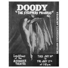 Flyer for 'Doody - The Strippers Progress'