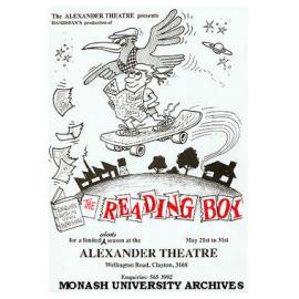 Flyer for 'The Reading Boy'