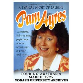 Flyer for 'A Lyrical Night of Laughs' with Pam Ayers