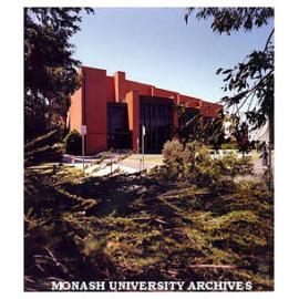 Robert Blackwood Hall from south