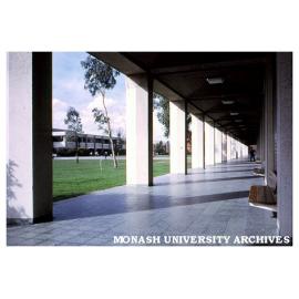 Union building and forum from Menzies building walkway