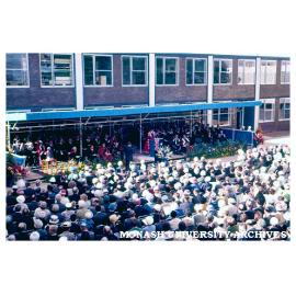 Opening ceremony, March 1961