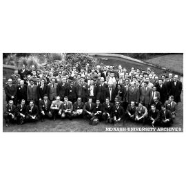 Participants in the International Symposium on electron and nuclear magnetic resonance