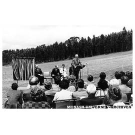 Gippsland Institute of Advanced Education opening ceremony - 20 November 1976