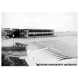 GIAE buildings with amphitheatre in foreground