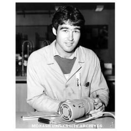 Instrument technician, Richard Ross