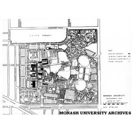 Proposed plan of university site