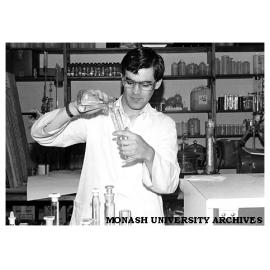 Mr Paul Freeman, Applied Science graduate and winner of 1983 Society of Chemical Industry of Victoria Student Prize