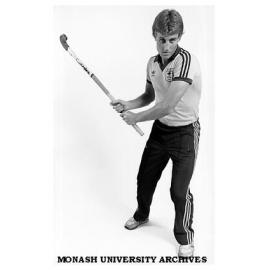 Student Grey Reed, member of the under 21 Australian Hockey Team