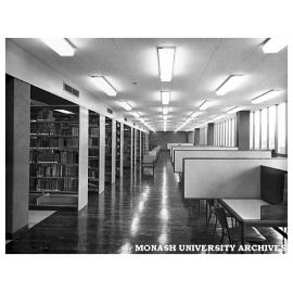 Interior of Hargrave library
