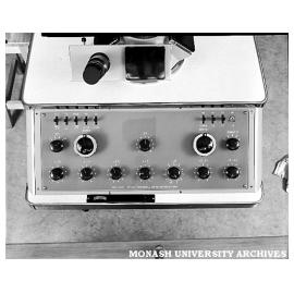 Electron microscope close-up