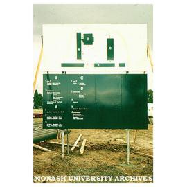 Early university sign