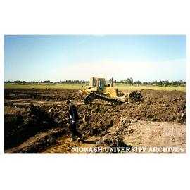 Preparing site for construction of Berwick campus