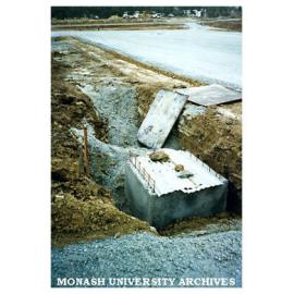 Drainage and road construction at Berwick campus
