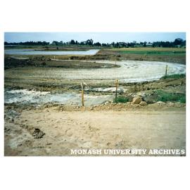 Car park construction at Berwick campus