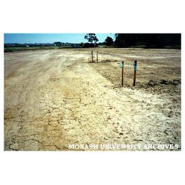 Car park construction at Berwick campus