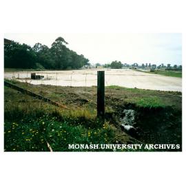 Road construction at Berwick campus