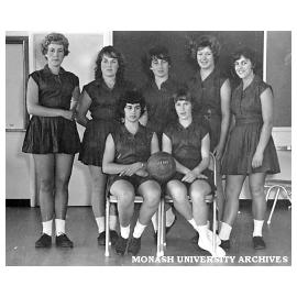 Womens' B basketball team, Frankston Teachers' College