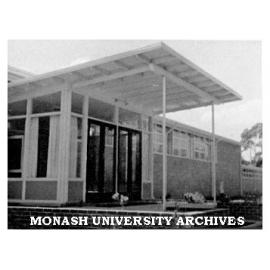 Entrance to the Hall, Frankston Teachers' College