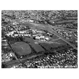 Aerial view of State College of Victoria at Frankston
