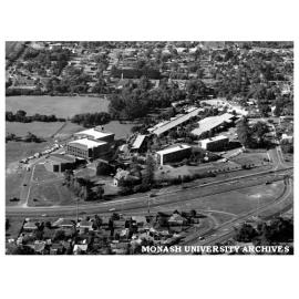 Aerial view of State College of Victoria at Frankston