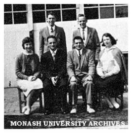 Publications Committee, Frankston Teachers' College. George, John, Faye, Mr Sherwill, Peter Hart, Helen