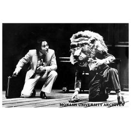 Scene from 'Le Lion de Sable' at Alexander Theatre
