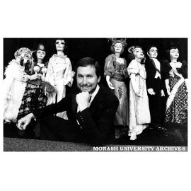 Phillip Edmiston and his marionettes from 'Small Wonders'