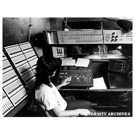 Alexander Theatre control room