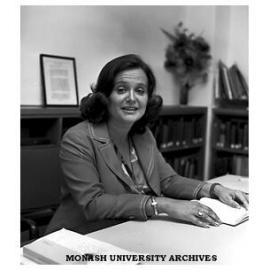 Hargrave librarian Martha Chiba