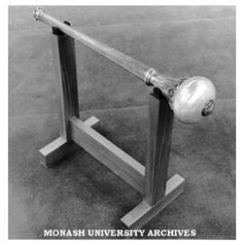 Monash University mace, designed by Matcham Skipper