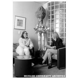 Agerona - Artistic addition to the School of Marketing. She has blue hair and green skin.