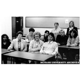 Overseas trained teachers (OTT) 1992 group: (from left) Ms Mangalika Bandara, Ms Vita Schnaider, Ms Ida Elikhis, Ms Margaret Evans, Ms Ninel Iaroslavski, Ms Zulema Santos,