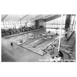 Official opening of the swimming pool - canoe polo