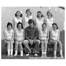 Monash Intervarsity women's basketball team 1974 winners