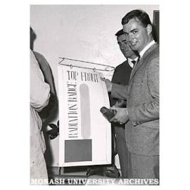 Dr Trevor Hicks at farewell presentation.